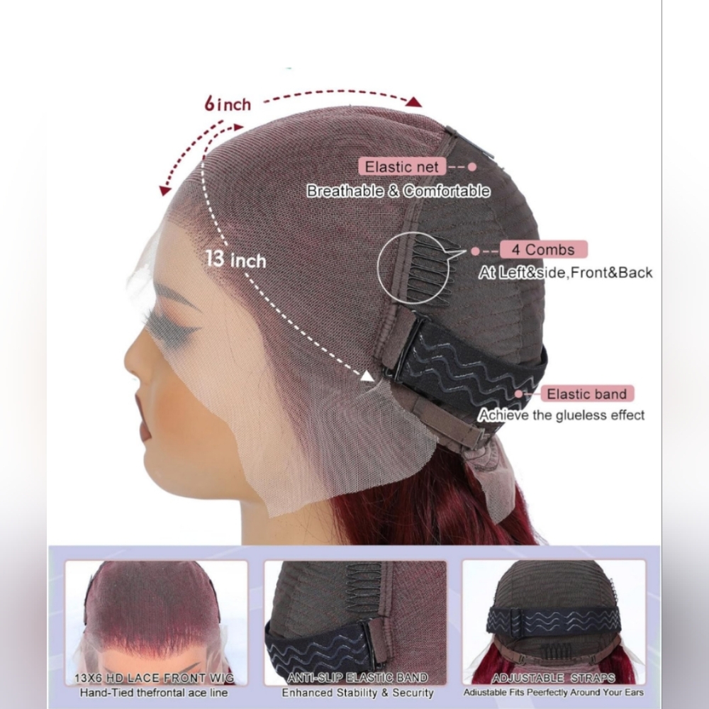 Human Hair lace wig - Picture 9 of 10